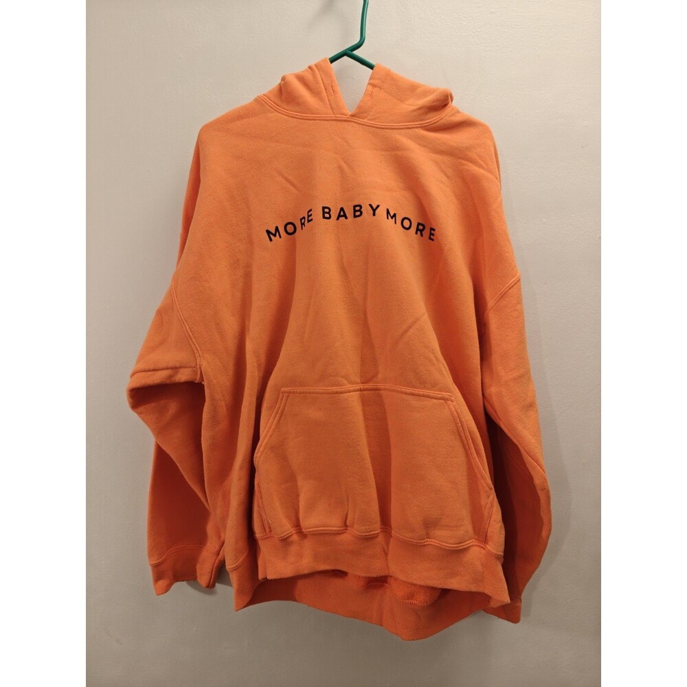 Orange hoodie men xl - More Baby More